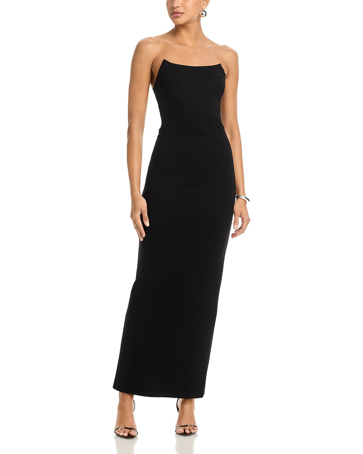 Aqua Strapless Maxi Dress - Exclusive