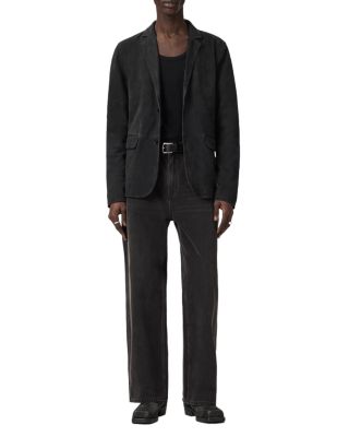 Monet Waxed Suede Regular Fit Blazer