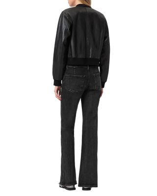 Ember High Rise Stretch Bootcut Jeans in Washed Black