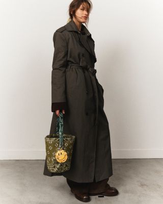 Sac Seau Medium Bandana Bucket Bag