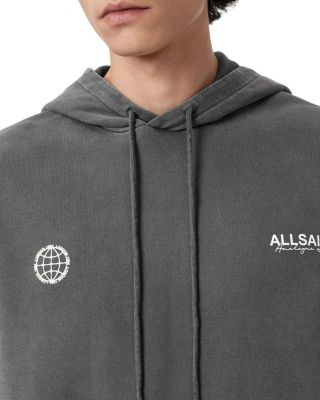 Emblem Drawstring Logo Hoodie