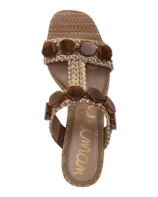 Women's Dante Stone Embellished Wedge Sandals