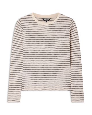 Stripe Crewneck Top