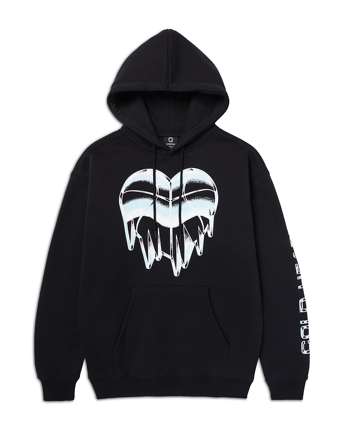 Overtime Unisex Cold Hearts Iced Hoodie - Big Kid