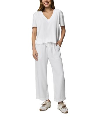 Angie Cropped Wide Leg Pants