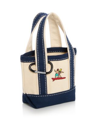 Cali Surfers Tiny Canvas Tote Bag