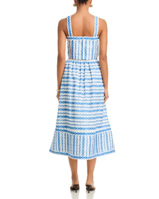 Structured Taffeta Top & Midi Skirt