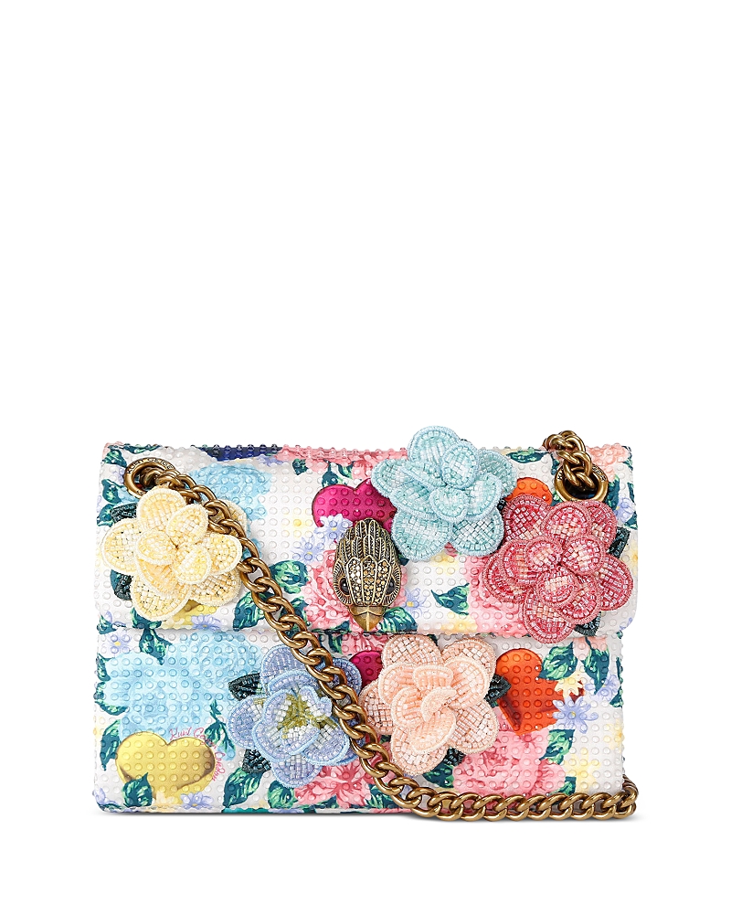 Kurt Geiger London Kensington Embellished Floral Mini Bag