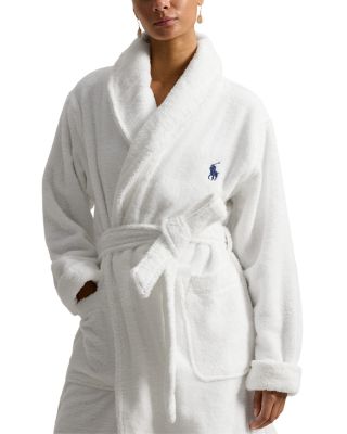 Back Polo Bear Wrap Robe