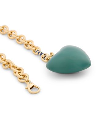 Puffy Heart Necklace, 33"