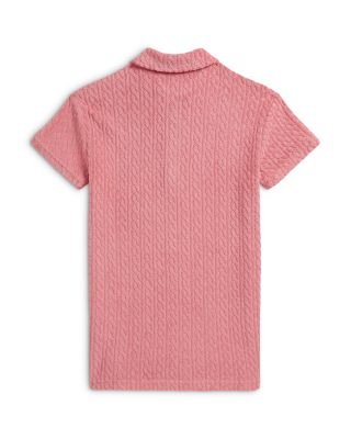 Girls' Cable Terry Cover Up - Little Kid