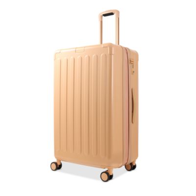 Nostos Glossy Large Expandable Spinner Checked Bag