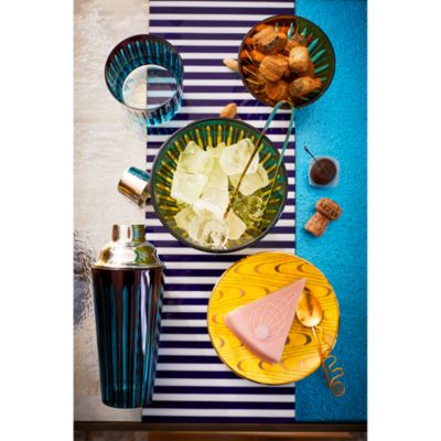 Fortuny Apollo Yellow Canape Plate, Set of 4