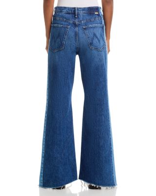 The Tux Sidestepper Sneak High Rise Flare Jeans in Double Take