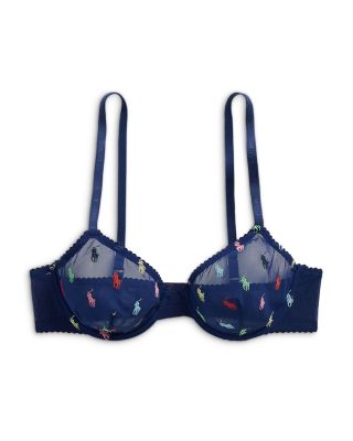 Embroidered Demi Bra