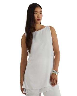 Double Faced Georgette Sleeveless Tunic