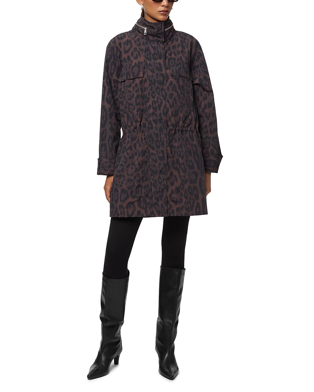 Apparis Bea Leopard Rain Jacket