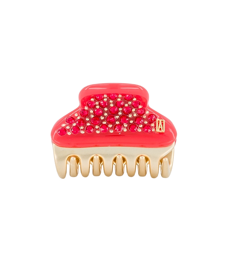 Alexandre de Paris Vendome Small Crystal Hair Claw Clip