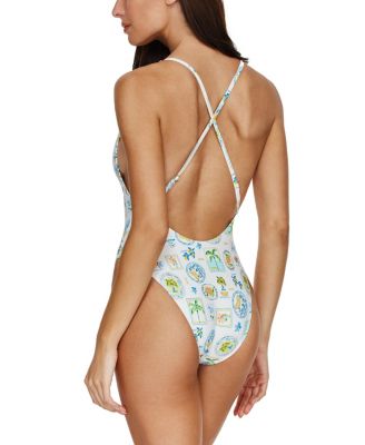 Capri Vibes V-Neck One Piece