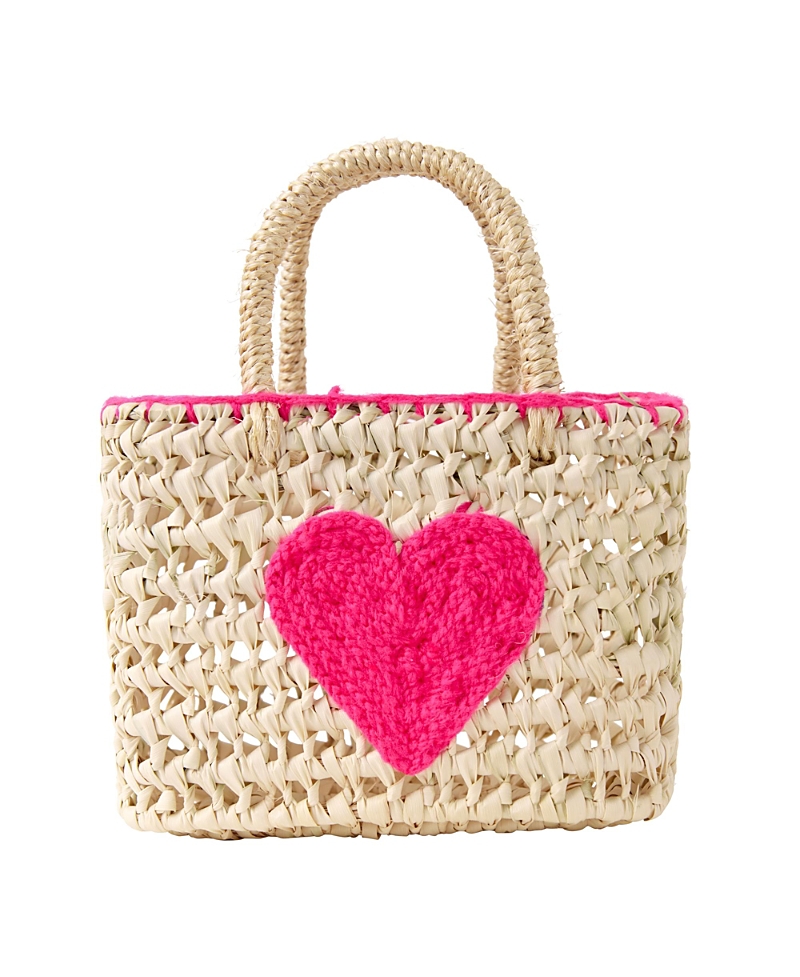 Rachel Riley Girls' Heart Mini Tote Bag - Little Kid, Big Kid