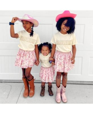 Girls' Howdy Patch Short Sleeve T-Shirt - Baby, Little Kid