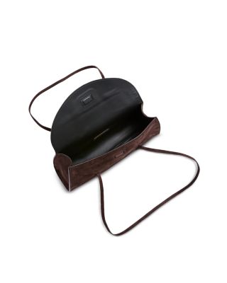 Elena Suede Shoulder Bag
