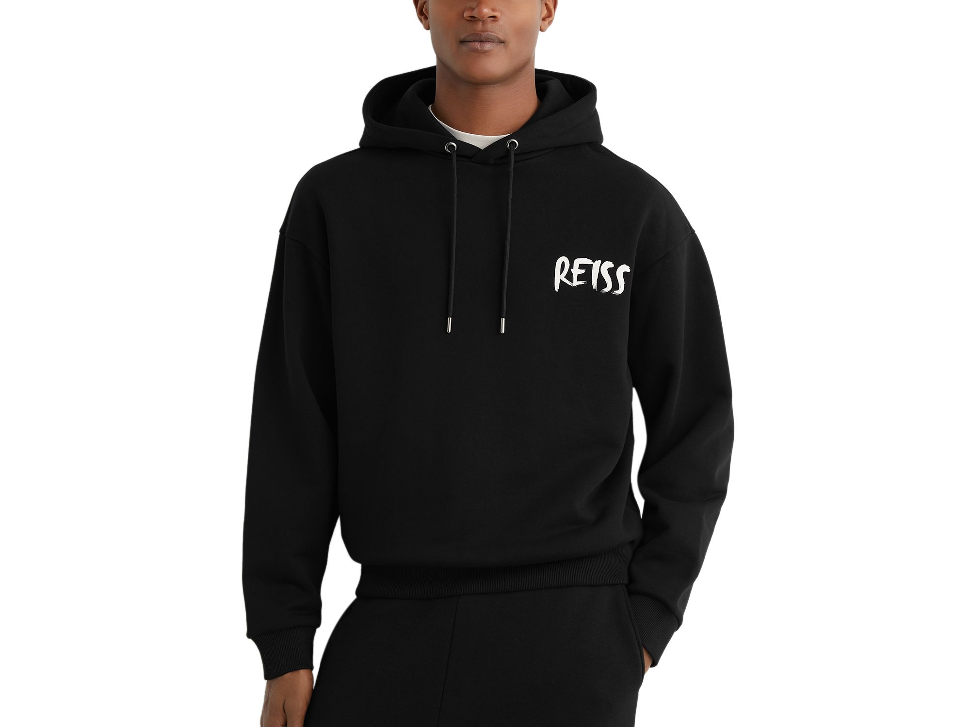 Newton Printed Cotton Hoodie - Image 1