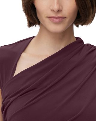 High Slit Asymmetrical Gown