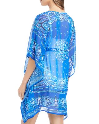Deep V Cover Up Caftan