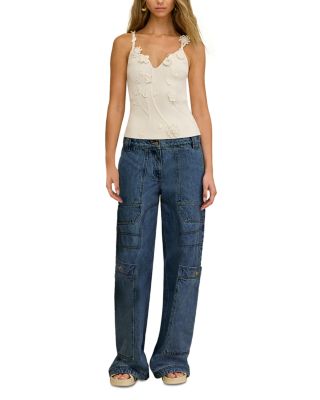 Emiliana Appliqu&eacute; Top