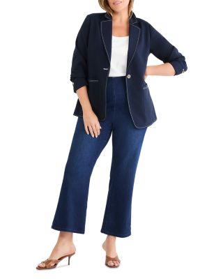 Stretch Accent Stitch Anywhere Blazer