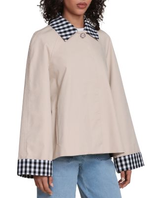 Crop Trench Coat