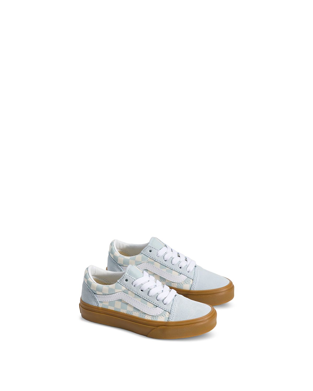 Vans Unisex Old Skool Gum Check Dawn Sneakers - Toddler, Little Kid