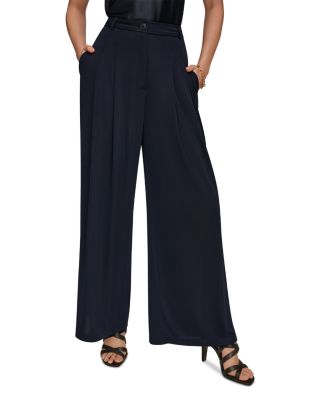 Pleated Wide Leg Pants