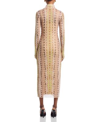 Shailene Dress in Tonal Dot