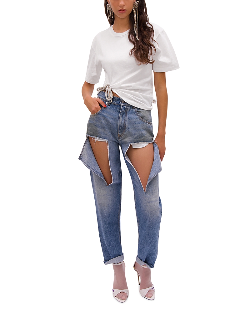 Area Crystal Knot Tee