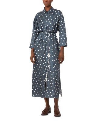 Smmleva Silk Shirt Dress