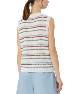 Wkdpiuma Striped Linen Top
