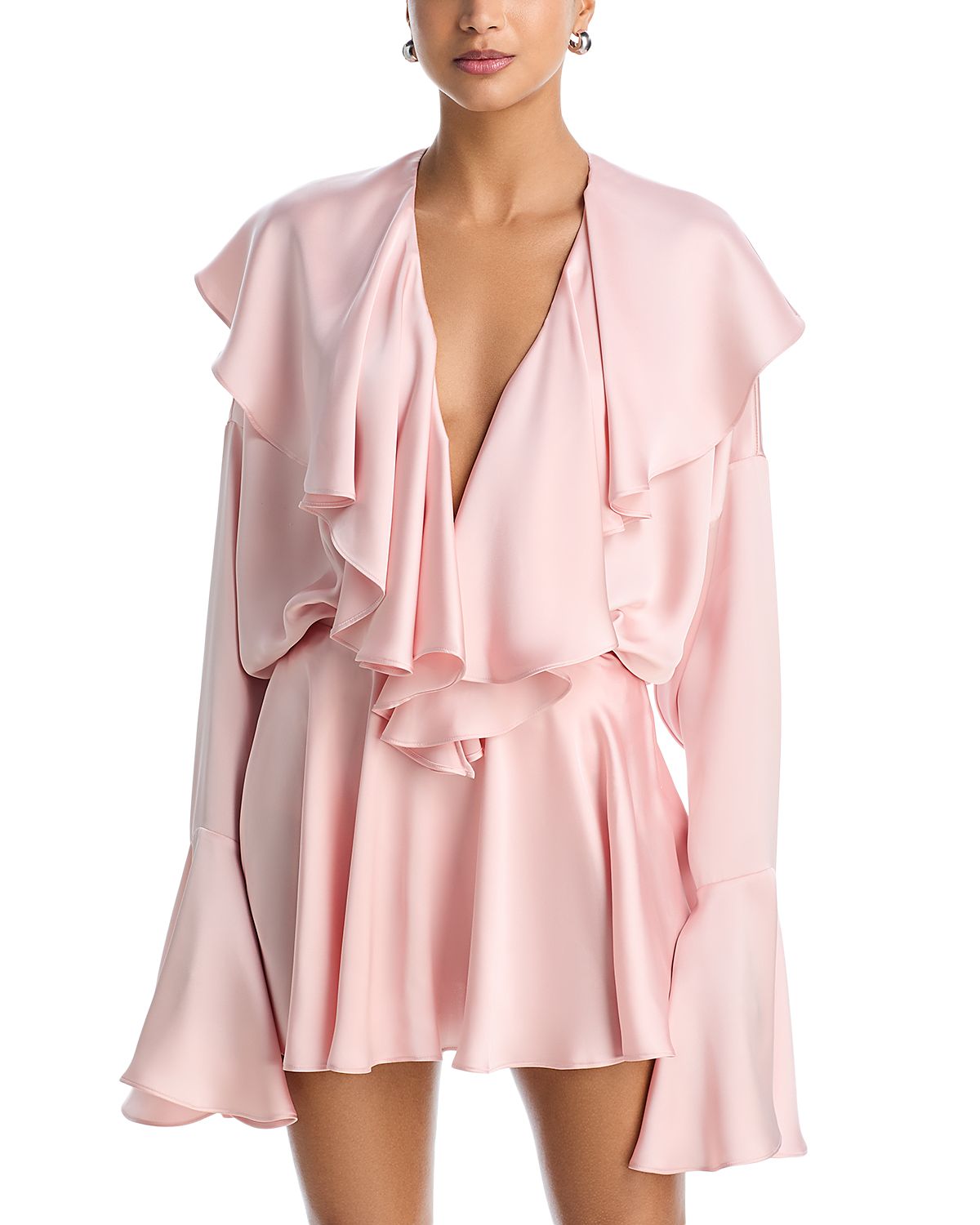 Norma Kamali Ruffle Bodysuit