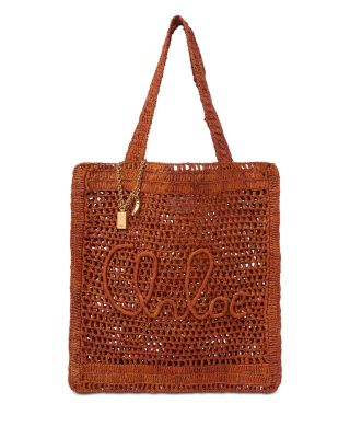 Summer Banana Raffia Tote