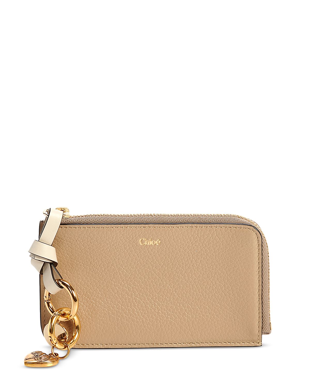 Chloe Alphabet Heart Flamingo Bag Charm