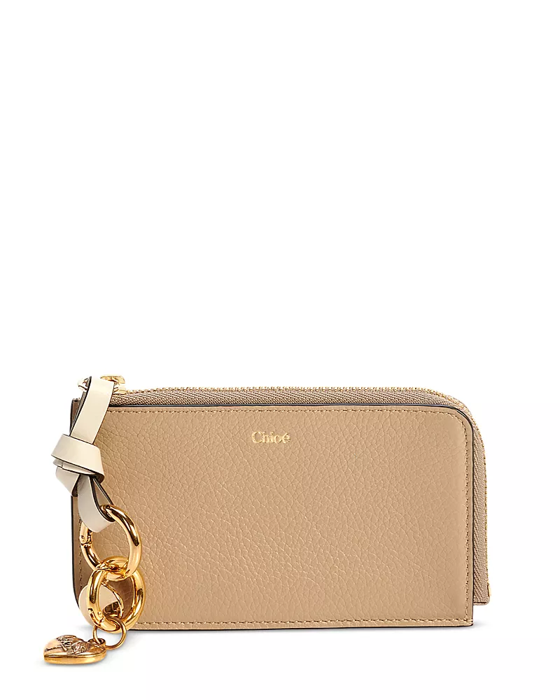 Chloe Alphabet Heart Flamingo Bag Charm