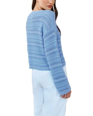 Textured Crewneck Sweater