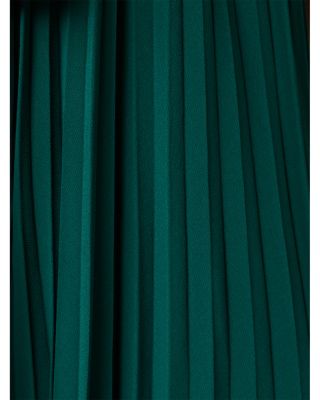Aidan Mattox Pleated Georgette Jumpsuit