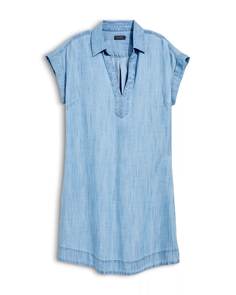 Vineyard Vines Margo Chambray Shirt Dress