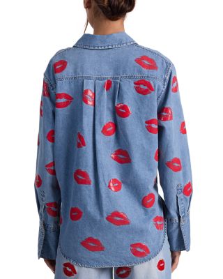 Finely Oversized Denim Shirt