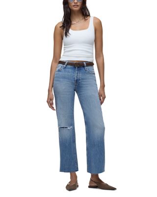 Rosie High Rise Wide Leg Ankle Jeans in My Way