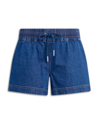 Mid Rise Drawstring Shorts