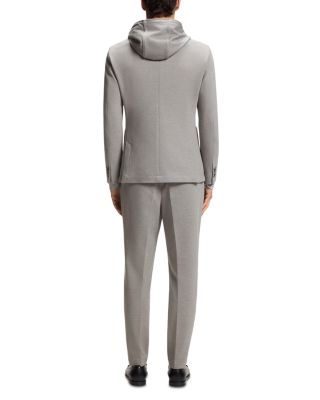 Hanry Slim Fit Jersey Sport Coat with Removable Hood