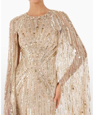 Elio Sequin-Embellished Maxi Dress